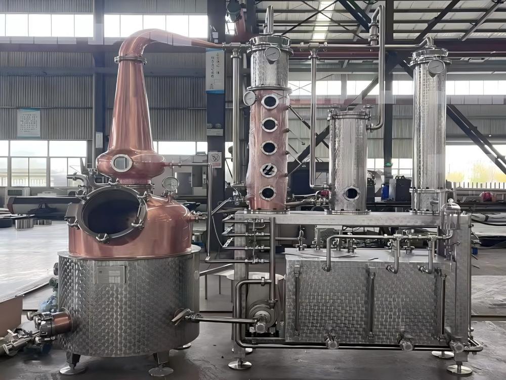 800L Complete Grain Whisky Distillery Equipment